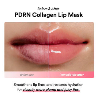 Abib PDRN Collagen Lip Mask Glazed Jelly - Putlumo ir gyvybingumo suteikianti lūpų kaukė