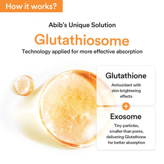 Abib Glutathiosome Dark Spot Serum Vita Drop - Serumas pigmentinių dėmių mažinimu su glutationu 50ml