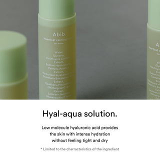 Abib Heartleaf Calming Toner Skin Booster - Oda raminantis tonikas 210ml
