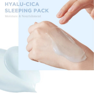 Skin1004 Madagascar Centella Hyalu-Cica Sleeping Pack - Drėkinanti ir atkurianti odą naktinė kaukė 100ml
