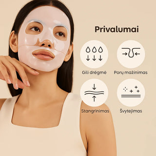 Biodance Bio Collagen – Atstatanti naktinė hidrogelio kaukė