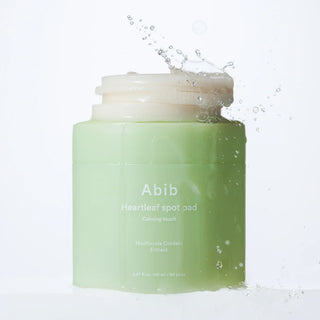 Abib Heartleaf Spot Pad Calming Touch - Veido odą raminantys, atgaivinantys, mažinantys raudonumą padeliai 80vnt