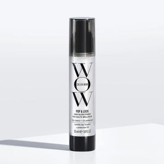 Color Wow Pop & Lock High Gloss Finish - Blizgesį ir apsaugą suteikiantis plaukų serumas 55ml