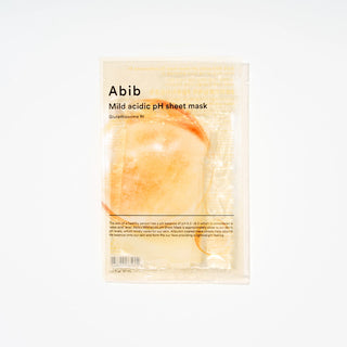 Abib Mild Acidic pH Sheet Mask Glutathiosome Fit - Padedanti atkurti sveiką odos švytėjimą veido kaukė