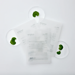 MIXSOON Centella Face Mask – Raminamasis veido lakštinis kaukių rinkinys 5vnt.