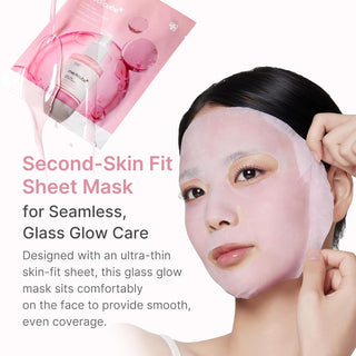 Medicube PDRN Pink Peptide Serum Mask - Stangrinanti lakštinė kaukės su PDRN ir peptidais