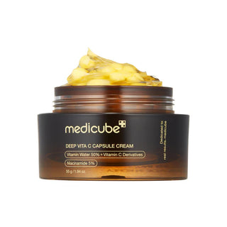 Medicube Deep Vita C Capsule Cream - Veido kremas su vitaminų kapsulėmis 55g