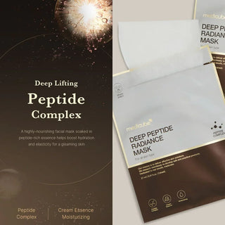 Medicube Deep Peptide Radiance Mask – intensyviai odą atgaivinanti lakštinė kaukė su peptidų kompleksu