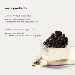 Biodance Rejuvenating Caviar PDRN Real Deep Mask – veido kaukė intensyviam odos atstatymui, stangrinimui ir švytėjimui