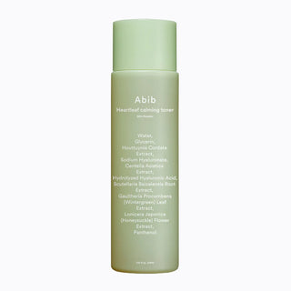 Abib Heartleaf Calming Toner Skin Booster - Oda raminantis tonikas 210ml