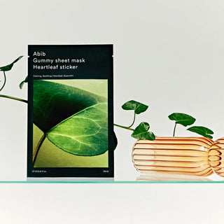Abib Gummy Sheet Mask Heartleaf - Veido kaukė