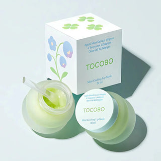 TOCOBO Mint Cooling Lip Mask - Intensyviai drėkinanti ir gaivinanti lūpų kaukė 20ml