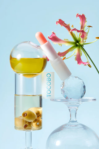 TOCOBO Glow Ritual Lip Balm 001 Coral Water - Lupų balzamas su spalva 19g