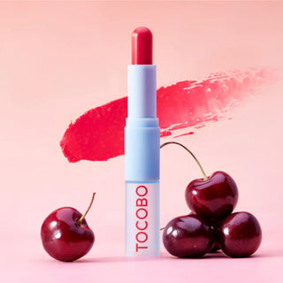 TOCOBO Glass Tinted Lip Balm 011 Flush Cherry - Lūpų balzamas su spalva 19g