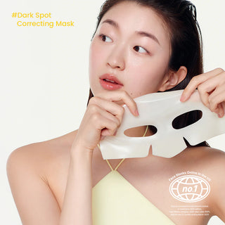 BIODANCE Radiant Vita Niacinamide Real Deep Mask – skaistinanti veido kaukė su 10 % niacinamido ir glutationu