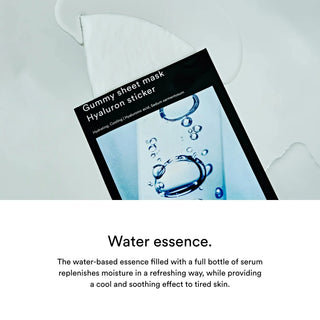 Abib Gummy Sheet Mask Sedum Hyaluron Sticker - drėkinanti ir vėsinanti veido kaukė