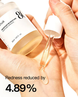 ANUA Heartleaf 80% Soothing Ampoule - Drėkinantis ir raminantis serumas su pantenoliu 30ml
