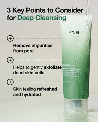 Anua Heartleaf Quercetinol Pore Deep Cleansing Foam - Veido odos valiklis 150ml