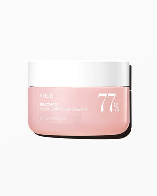 Anua Peach 77% Niacin Enriched Cream - Maitinamasis veido kremas 50ml