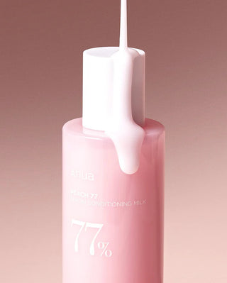 Anua Peach 77 Niacin Conditioning Milk - Drėkinamasis pienelis niacinamidu 150ml