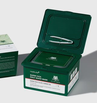 Medicube Super Cica Daily Quick Masks - Veido kaukių dėžutė