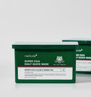 Medicube Super Cica Daily Quick Masks - Veido kaukių dėžutė