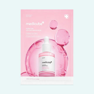 Medicube PDRN Pink Peptide Serum Mask - Stangrinanti lakštinė kaukės su PDRN ir peptidais