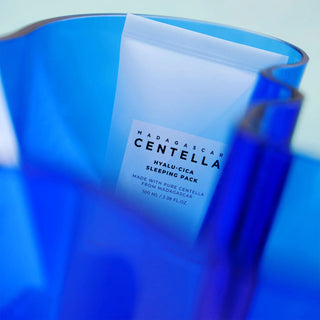 Skin1004 Madagascar Centella Hyalu-Cica Sleeping Pack - Drėkinanti ir atkurianti odą naktinė kaukė 100ml