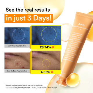 Abib Glutathiosome Dark Spot Cream Vita Tube – Skaistinamasis kremas su glutationu ir vitaminu C